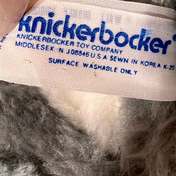 Disney Thumper Rabbit Plush Vintage 80s Bambi Knickerbocker 11” - Picture 9 of 9